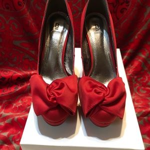 Red Silk Platforms